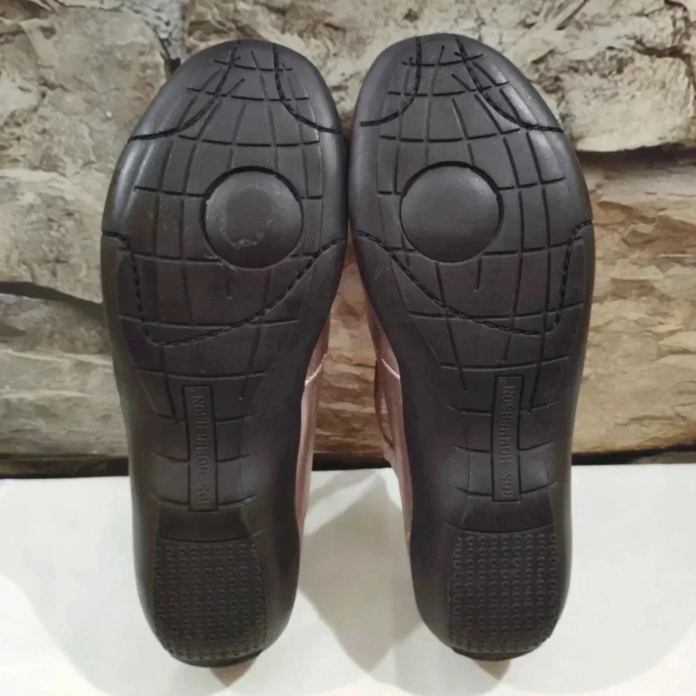 Ros Hommerson Cameo Mary Janes Pewter Leather W/ Box 7 Wide 7WW Maryjane - Picture 13 of 15